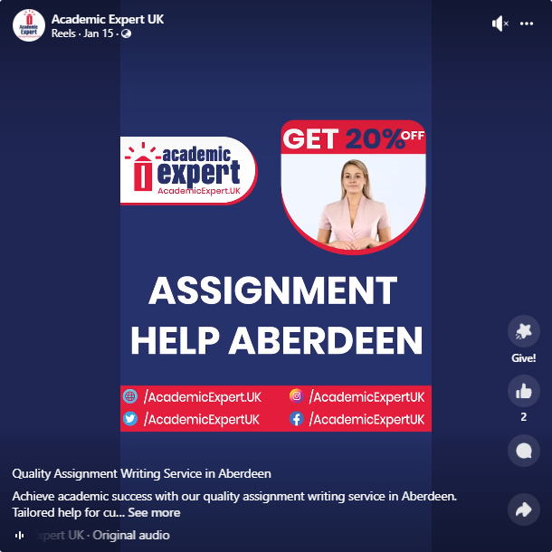 Assignment Help Aberdeen UK