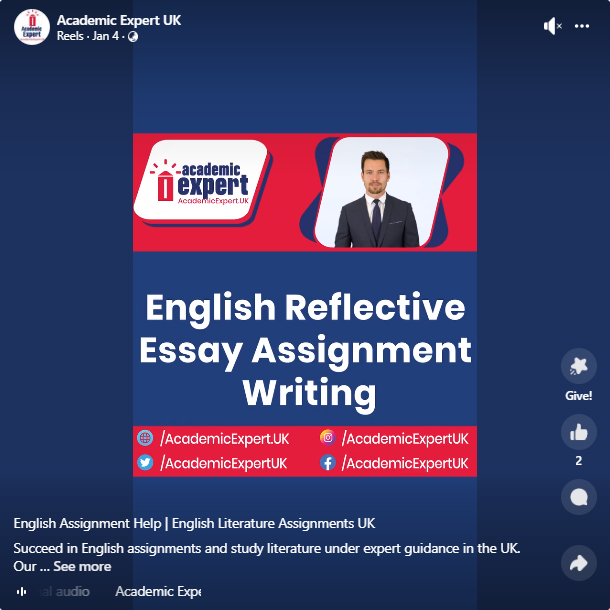 English Reflective Essay Assignment Writing UK