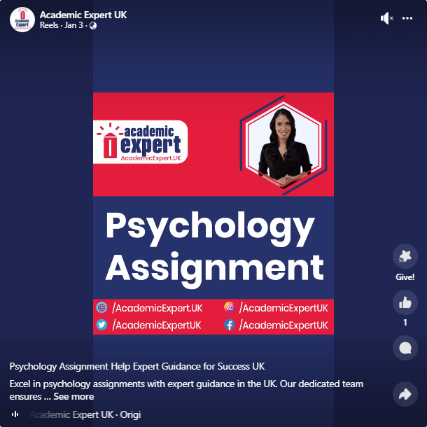 Psychology Assignment UK