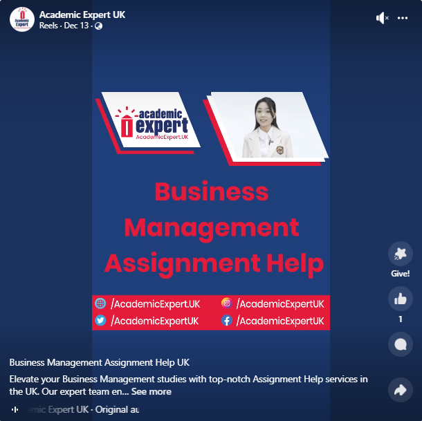 Business Management Assignment Help UK
