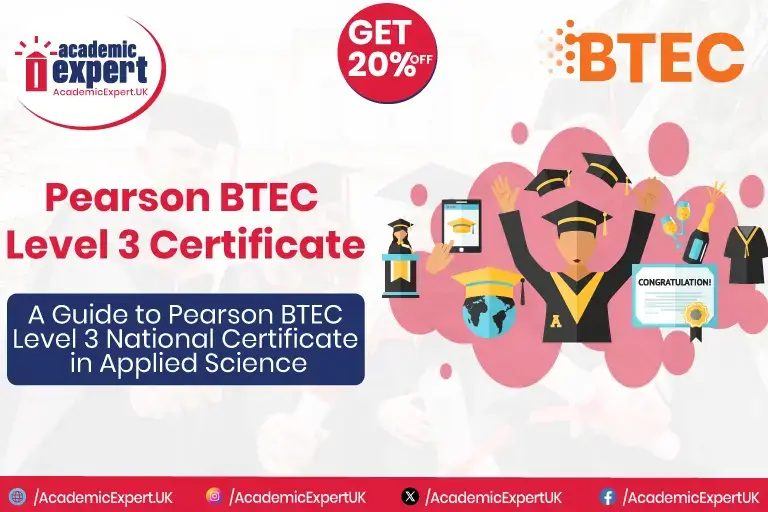 Pearson BTEC Level 3 Certificate