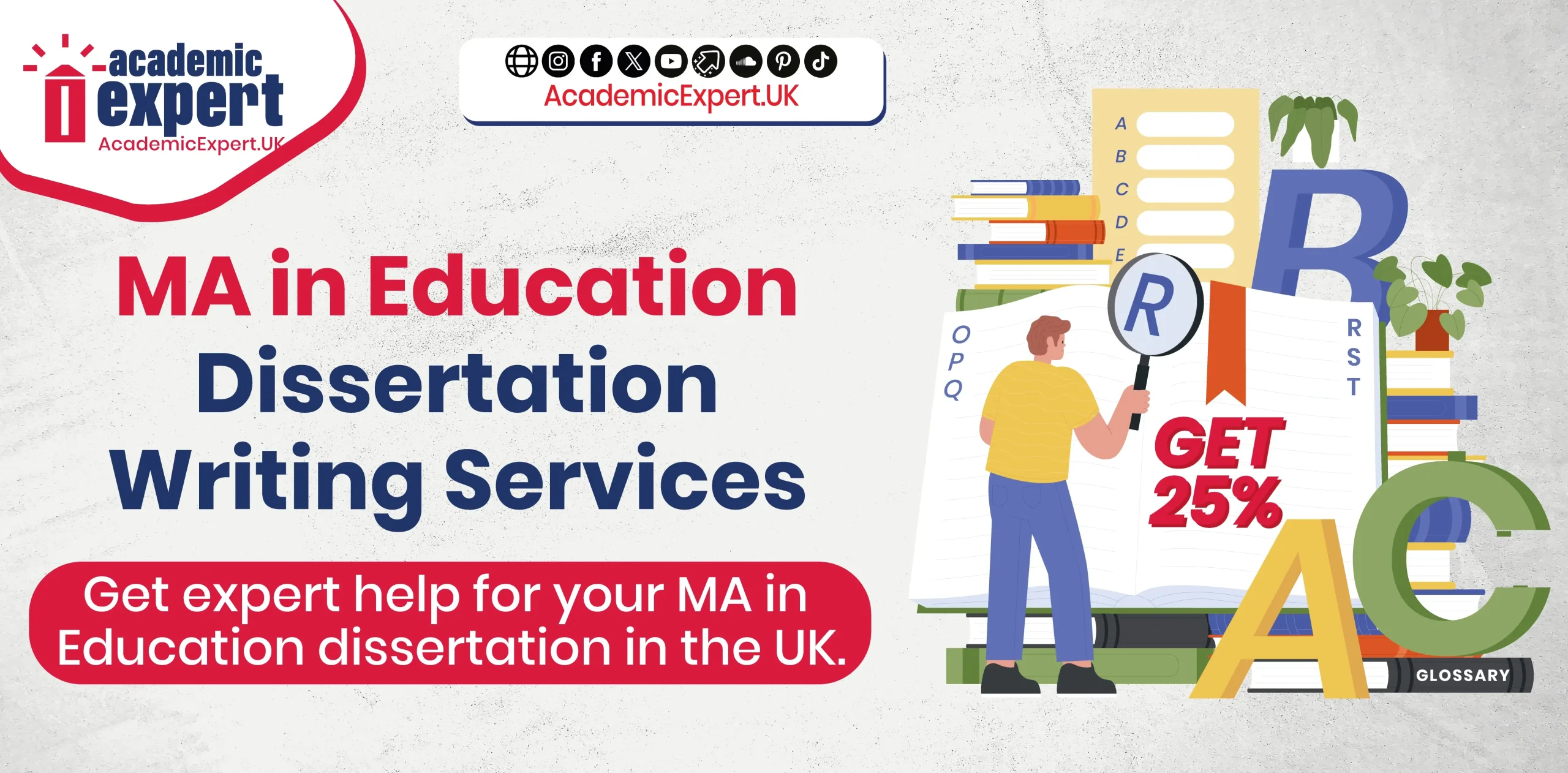 MA in Education Dissertation Writing Services